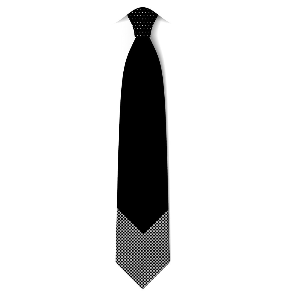 Pure Silk Black Tie - Eclipse Compliance Testing